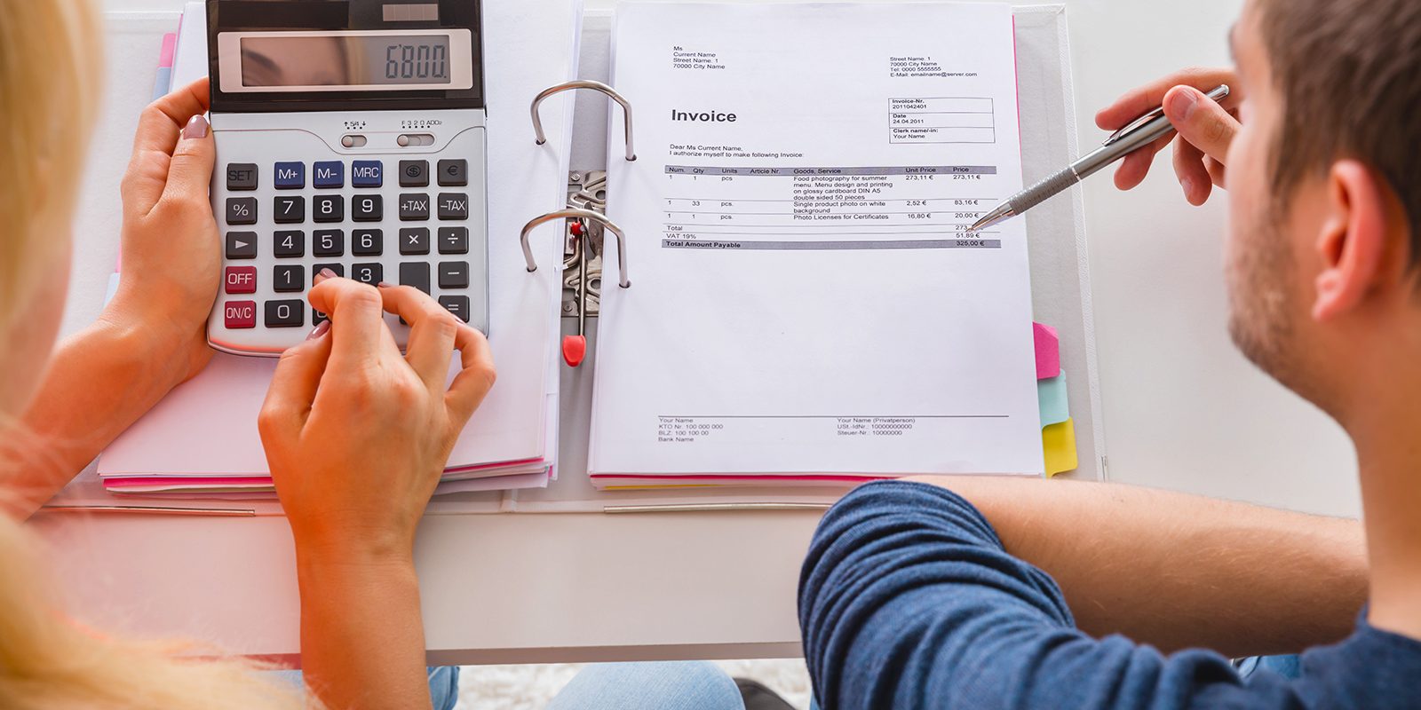 non-paiement Image factures et administratif